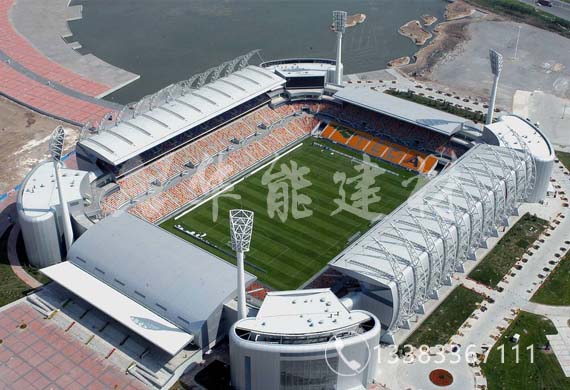 天津泰達(dá)足球場(chǎng)無機(jī)纖維噴涂